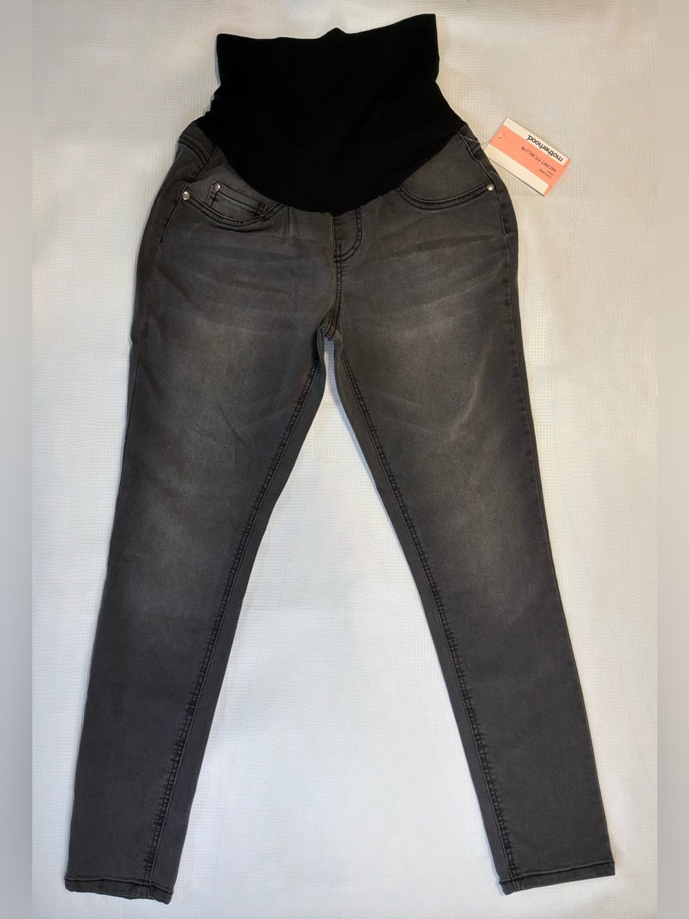 Motherhood Maternity Black Wash Skinny Jeans Size Medium